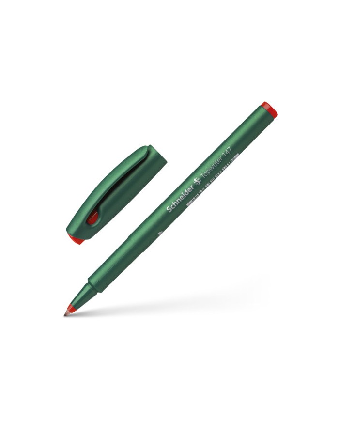 Stylo Fibre Top Writer 147 Schneider - Rouge|4004675014726|Le Guide