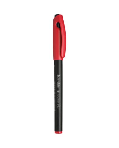 Stylo Pointe Fine Topliner 967 Schneider - Rouge