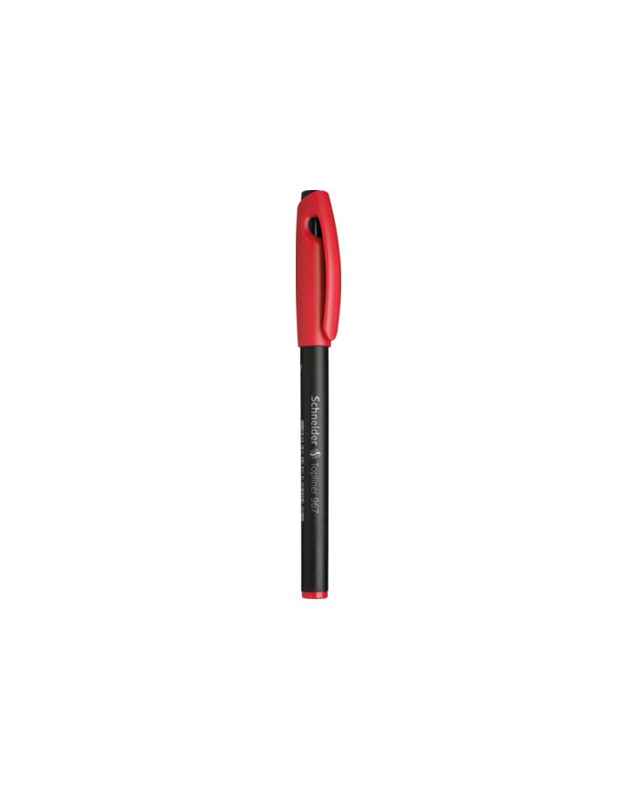 Stylo Pointe Fine Topliner 967 Schneider - Rouge|4004675096722|Le Guide