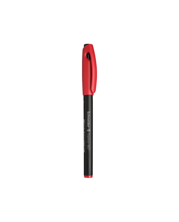 Stylo Pointe Fine Topliner 967 Schneider - Rouge