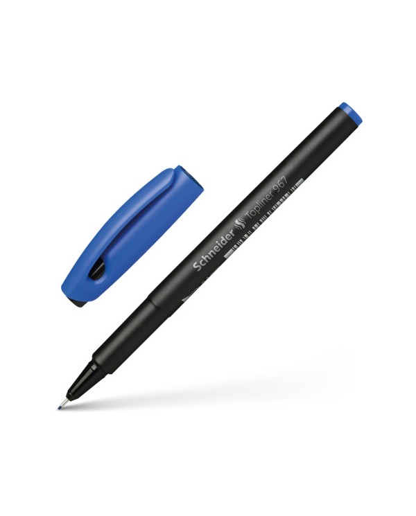 Stylo Pointe Fine Topliner 967 Schneider - Bleu