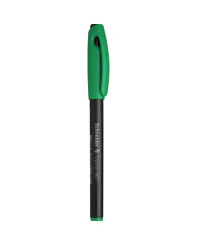 Stylo Pointe Fine Topliner 967 Schneider - Vert