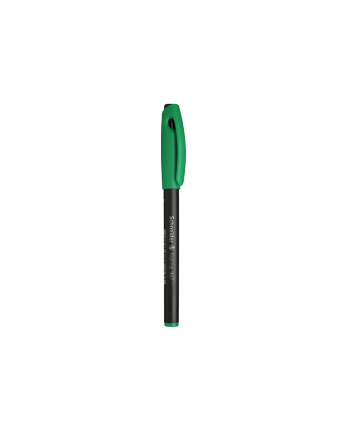 Stylo Pointe Fine Topliner 967 Schneider - Vert|4004675096746|Le Guide