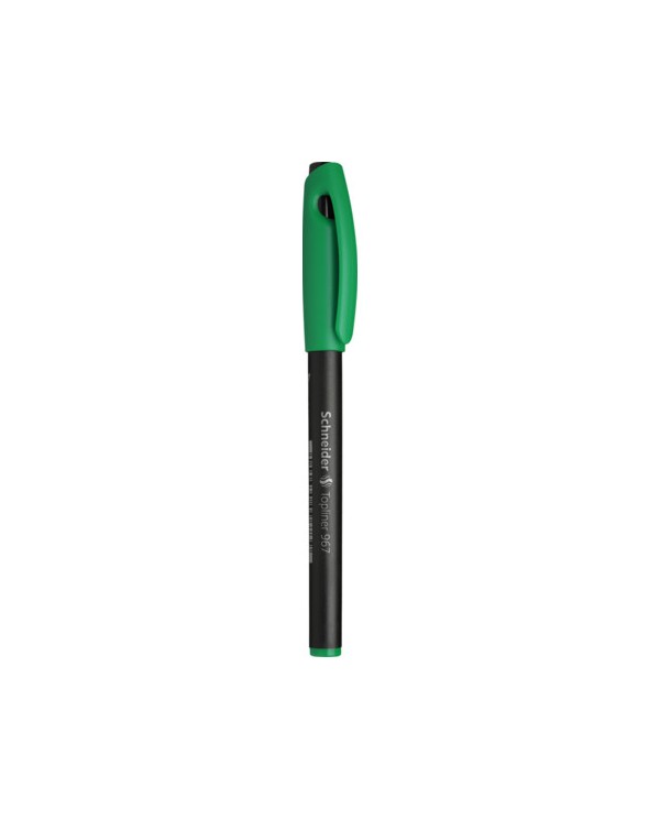 Stylo Pointe Fine Topliner 967 Schneider - Vert