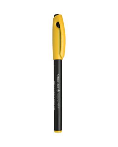 Stylo Pointe Fine Topliner 967 Schneider - Jaune