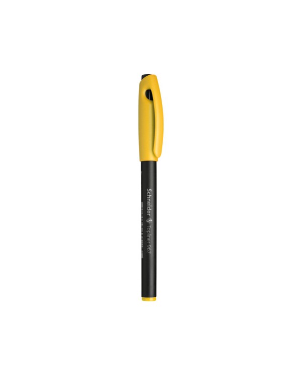 Stylo Pointe Fine Topliner 967 Schneider - Jaune