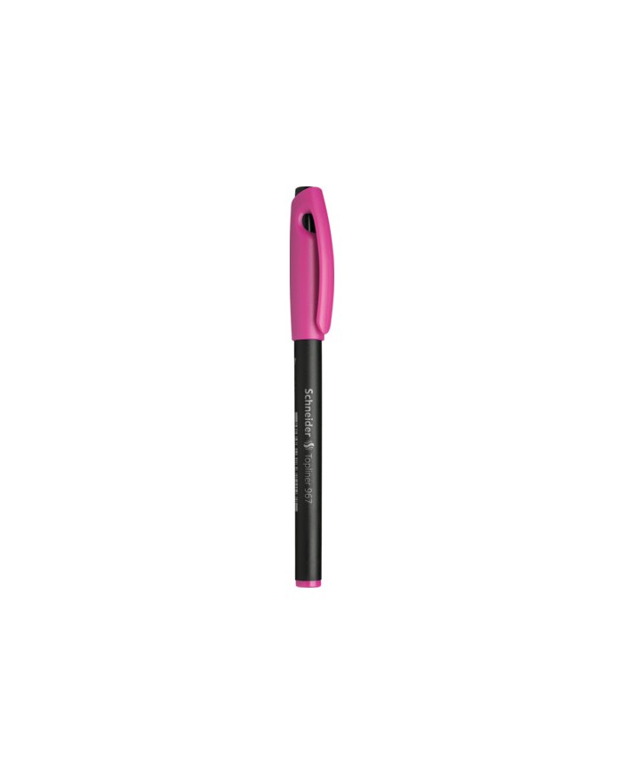 Stylo Pointe Fine Topliner 967 Schneider - Rose|4004675081322|Le Guide