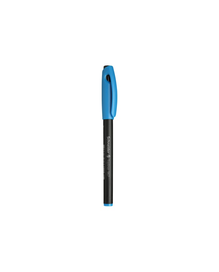 Stylo Pointe Fine Topliner 967 Schneider - Turquoise|4004675039613|Le Guide