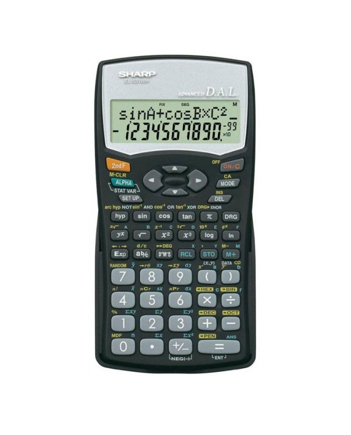 Calculatrice Scientifique Sharp EL-531WH||Le Guide