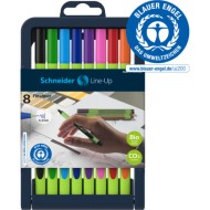 Boite De 8 Fineliners Line-up Schneider - Assorties|4004675109170|Le Guide