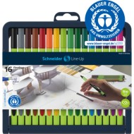 Boite De 16 Fineliners Line-up Schneider - Assorties|4004675109156|Le Guide