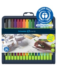 Boite De 16 Fineliners Line-up Schneider - Assorties