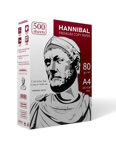 Rame Papier A4 Hannibal 80 Gr