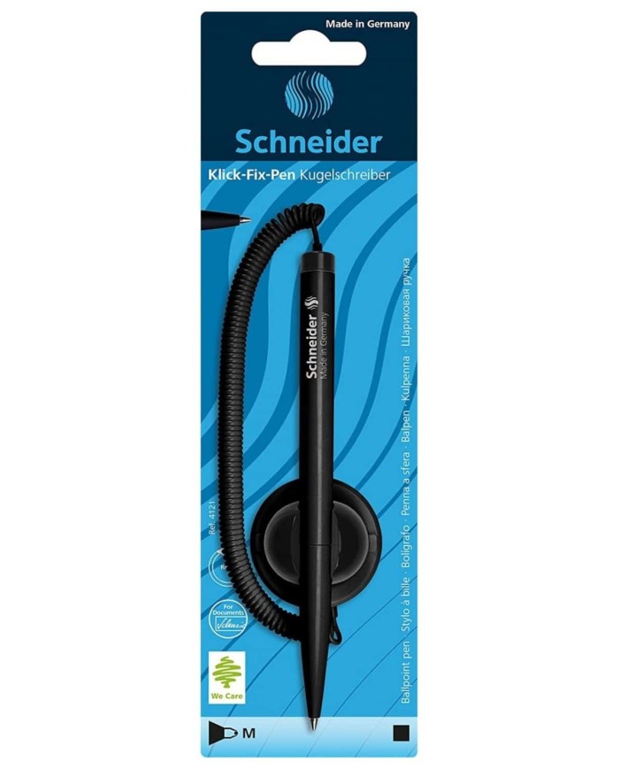 Stylo à bille KLICK-FIX-PEN Schneider - Bleu|4004675007896|Le Guide