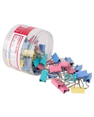 Boite De 24 Clips 32mm Couleur Deli