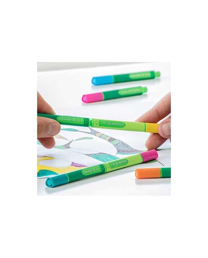 Boite De 16 Fineliners Link-It - Assorties|4004675109187|Le Guide