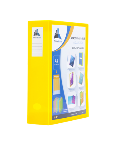 Boite De Classement Personnalisable D60 Evidence - Jaune