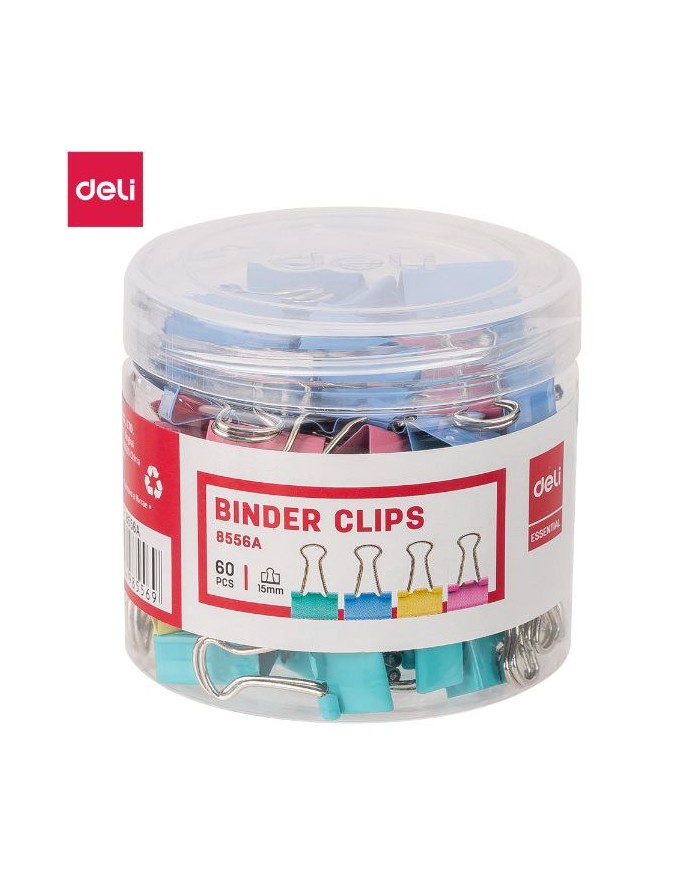 Boite De 60 Clips 15mm Couleur Deli||Le Guide