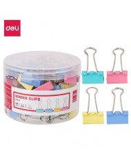 Boite De 60 Clips 15mm Couleur Deli