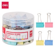 Boite De 40 Clips 19mm Couleur Deli||Le Guide