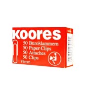 Paquet De 50 Trombones 78mm Koores||Le Guide