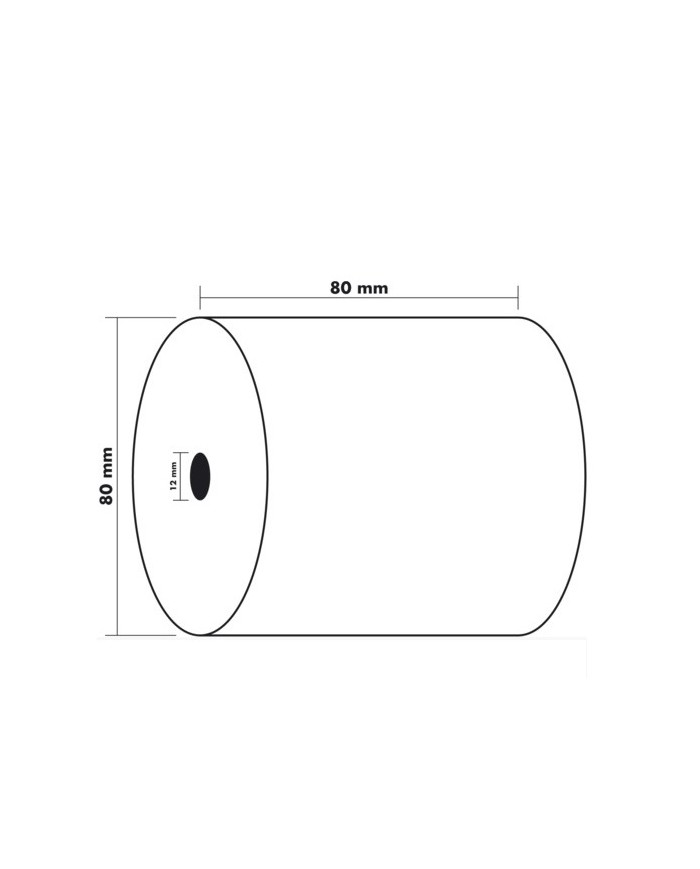 Bobine Caisse Exacompta 48Gr 80x70x72m||Le Guide