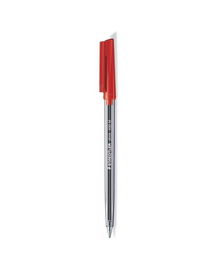 Stylo à bille 430 M Staedtler - Rouge||Le Guide