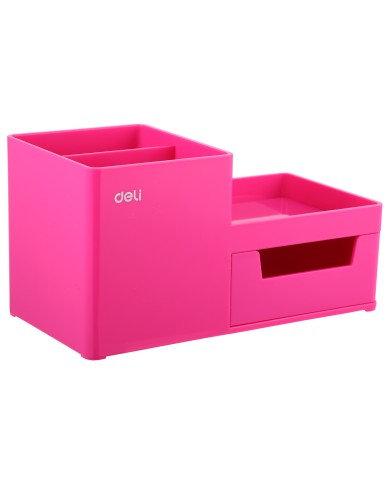 Organisateur De Bureau 3 Compartiments EZ25140 Rose