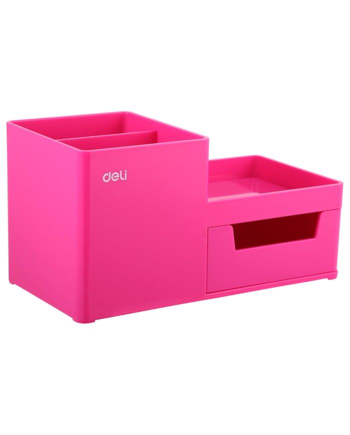 Organisateur De Bureau 3 Compartiments EZ25140 Rose||Le Guide