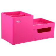 Organisateur De Bureau 3 Compartiments EZ25140 Rose||Le Guide