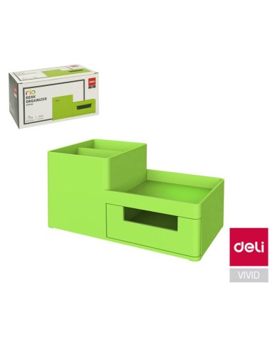 Organisateur De Bureau 3 Compartiments EZ25150 Vert