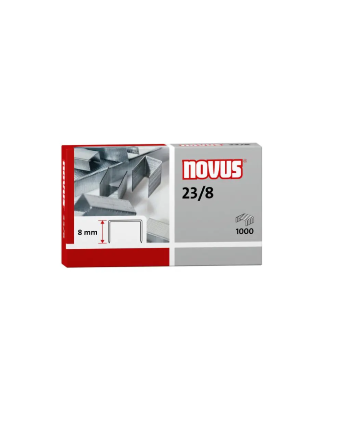 Agrafes Novus 23/8 PQ/1000|4009729003350|Le Guide