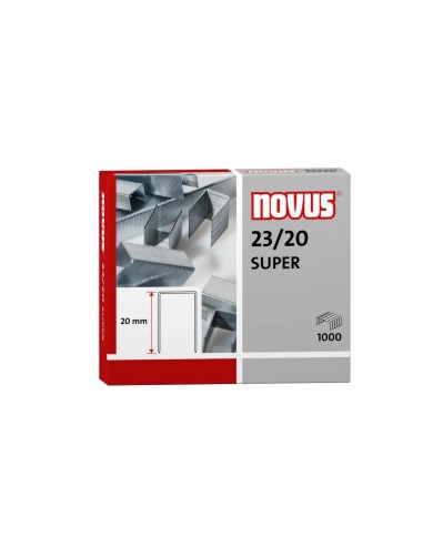 Agrafes Novus 23/20 PQ/1000