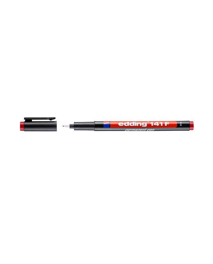 Marqueur Permanant OHP 141F Edding - Rouge||Le Guide