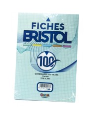 Fiches Bristol Couleur A4 - Oscar