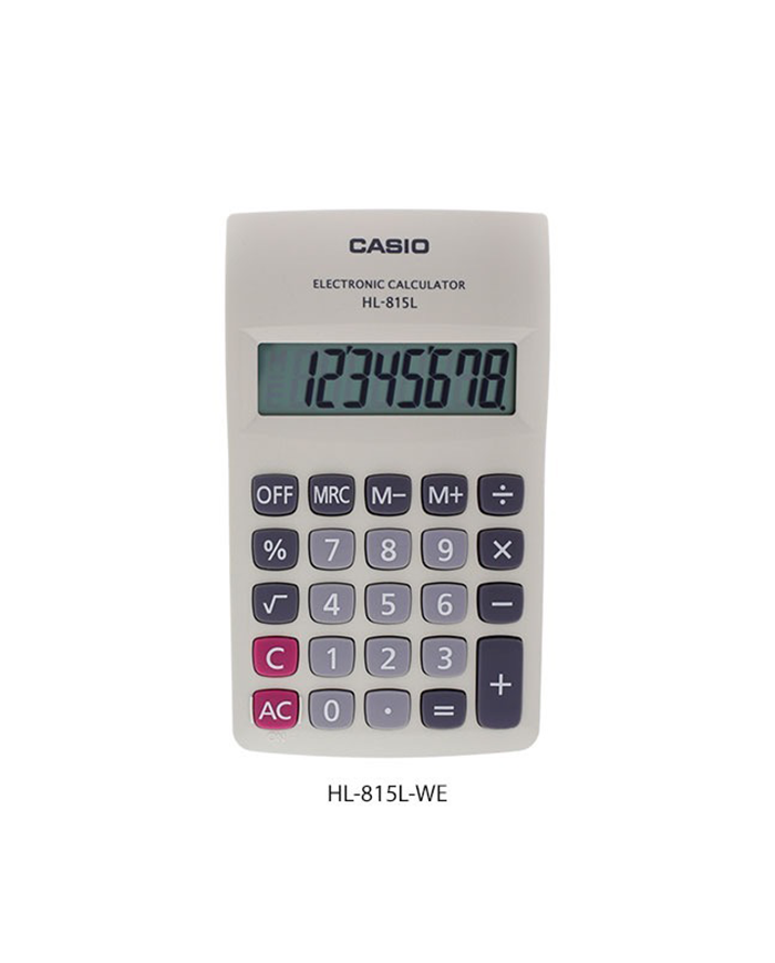 Calculatrice Casio HL-815L||Le Guide