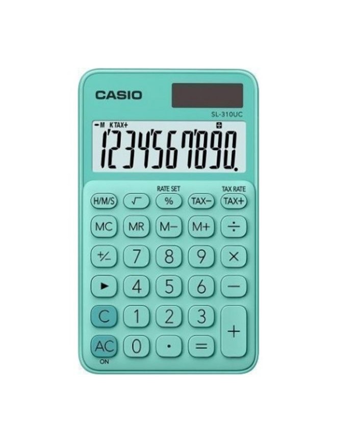 Calculatrice De Poche Casio SL-310UC - Vert||Le Guide