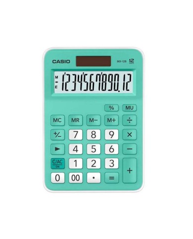 Calculatrice De Bureau Casio Mx-12B - Vert