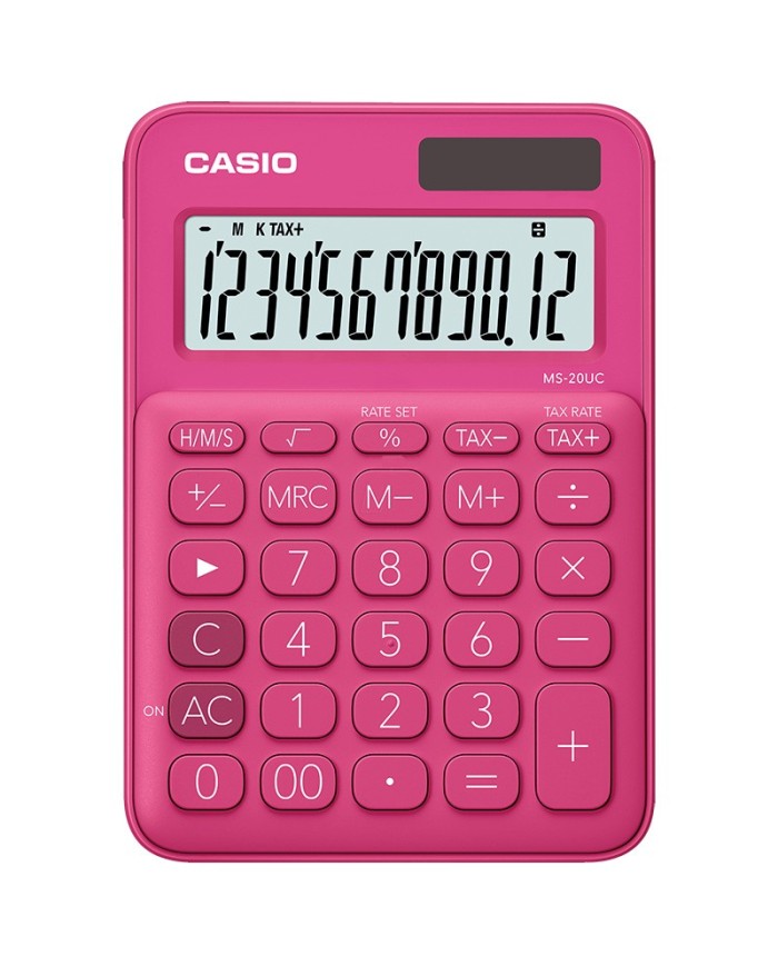 Calculatrice De Bureau Casio MS 20UC - Rose||Le Guide