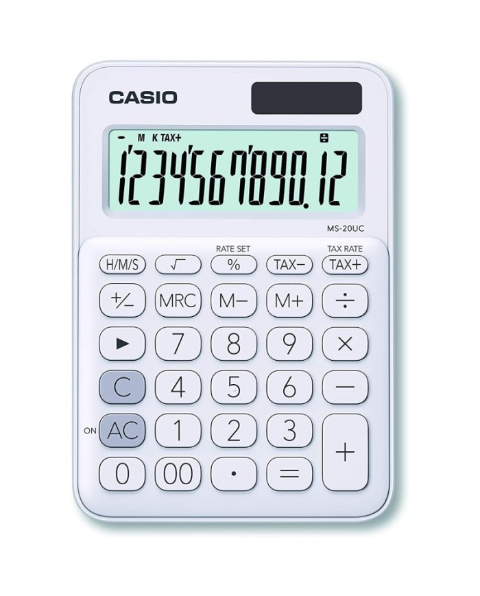 Calculatrice De Bureau Casio MS 20UC - Blanc||Le Guide