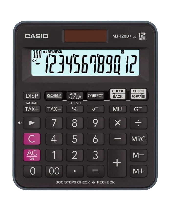 Calculatrice De Bureau MJ-120D Plus||Le Guide