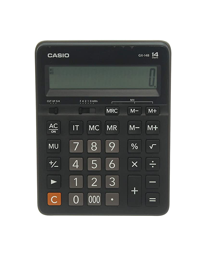 Calculatrice De Bureau GX-14B - Noir||Le Guide