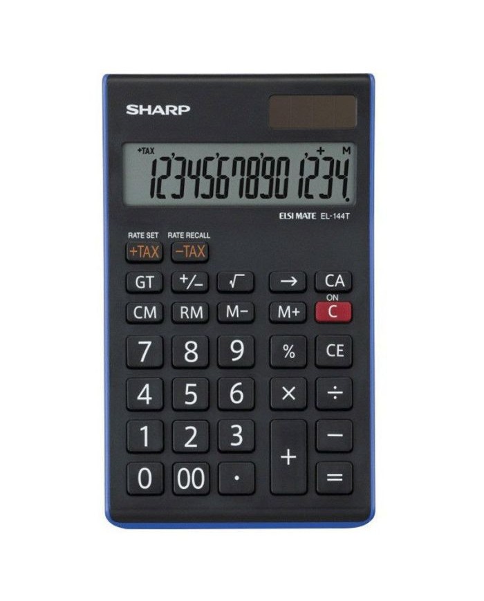 Calculatrice De Bureau Sharp EL-144T Sharp - Noir||Le Guide