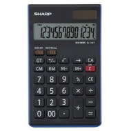 Calculatrice De Bureau Sharp EL-144T Sharp - Noir||Le Guide