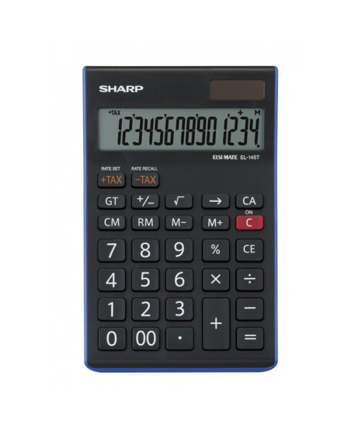 Calculatrice De Bureau Sharp EL-145T Sharp - Noir||Le Guide