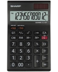 Calculatrice De Bureau Sharp EL-145T Sharp - Noir