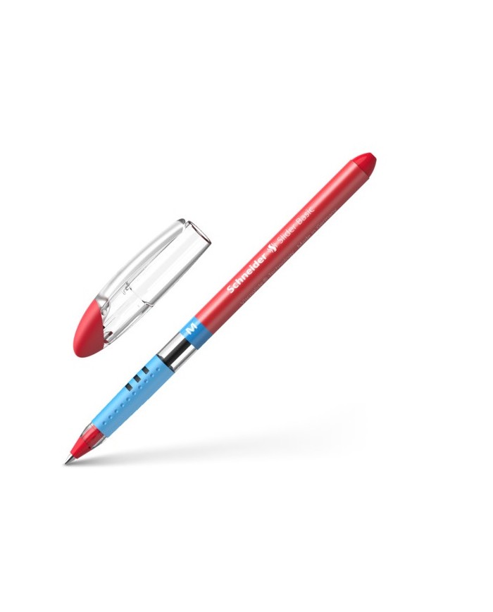 Stylo à bille Slider Basic M Schneider - Rouge|4004675043917|Le Guide