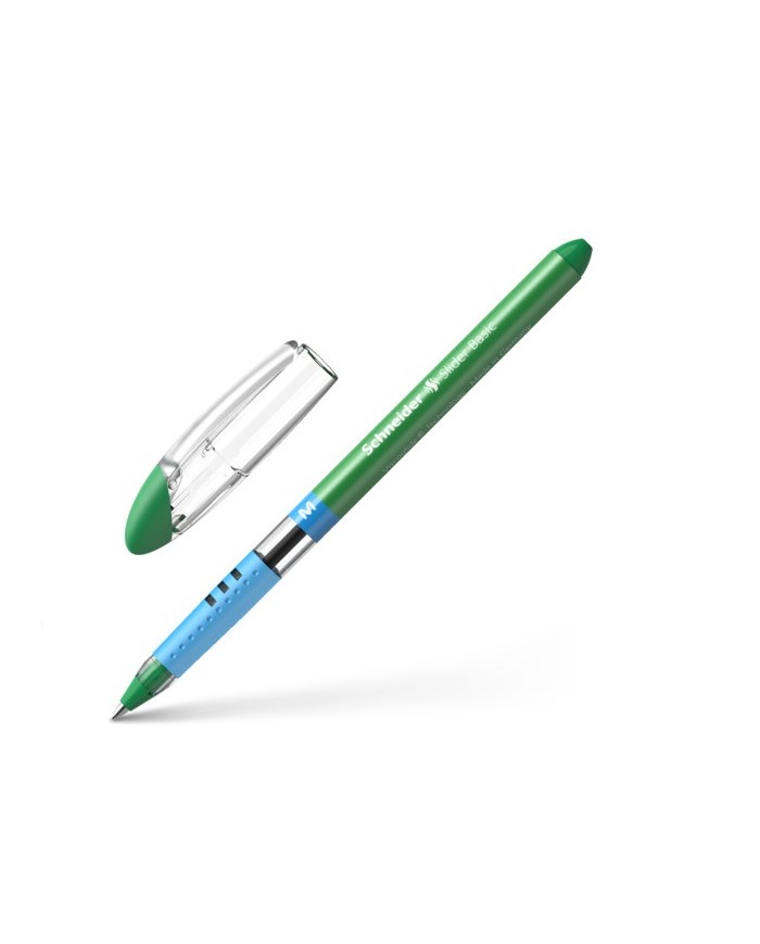 Stylo à bille Slider Basic M Schneider - Vert|4004675043979|Le Guide