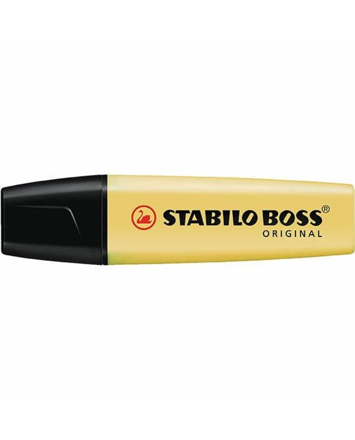 Surligneur Stabilo Boss Pastel - Jaune||Le Guide