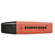 Surligneur Stabilo Boss Pastel - Coral Rouge||Le Guide